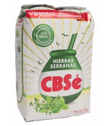 Yerba Maté CBSé Hierbas Serranas – Maté aux herbes