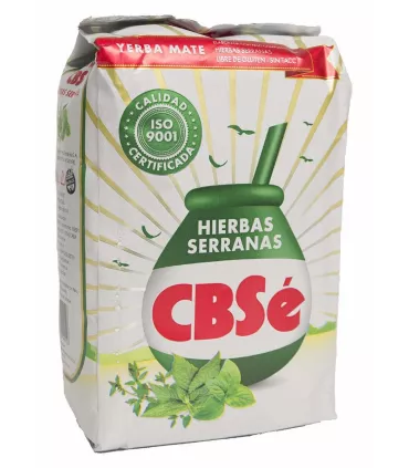 Yerba Maté CBSé Hierbas Serranas – Maté aux herbes